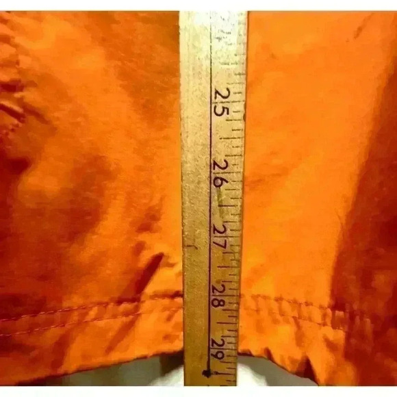 Orange Abercrombie and Fitch Gym issue Size large Windbreaker lightweight - Picture 4 of 11